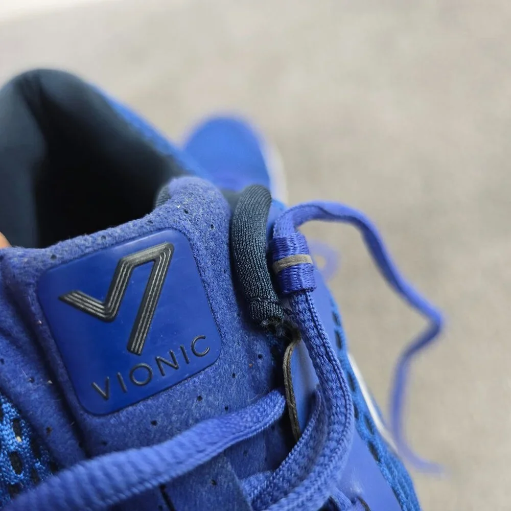 Vionic Sneakers Mens Size 11 Comfort Shoes Blue Low Top Lace Up
